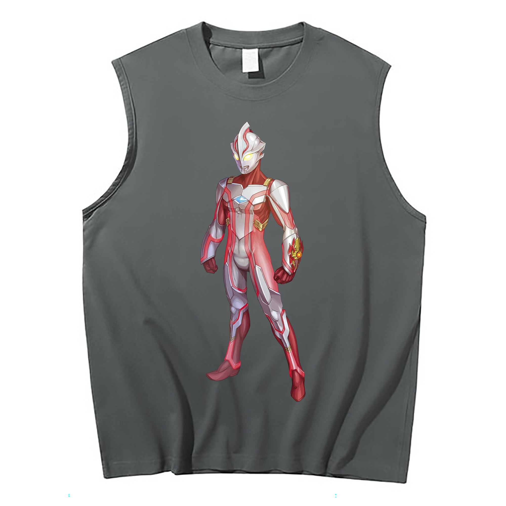（画像用） ウルトラマン Ultraman コットン100％タンクトップ（フロントプリント）